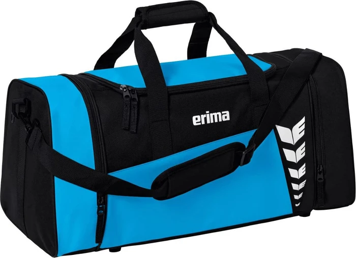Erima Six Wings S Sporttasche curacao/schwarz