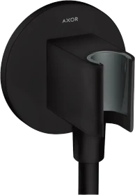 Hansgrohe Axor ShowerSolutions Portereinheit rund mattschwarz