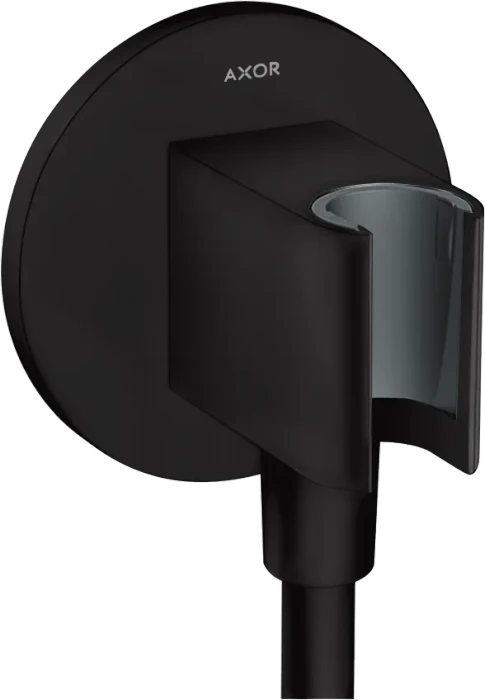 Hansgrohe Axor ShowerSolutions Portereinheit rund mattschwarz