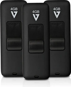 V7 Slider 4GB, USB-A, USB 2.0