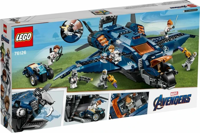 LEGO Marvel Super Heroes Spielset - Ultimativer Avengers-Quinjet