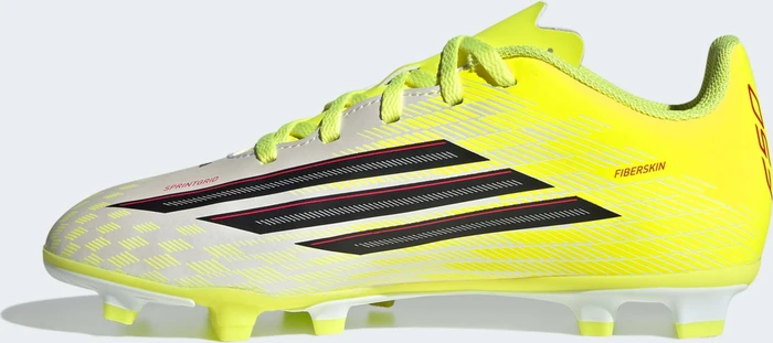 adidas F50 Club FG/MG team solar yellow 2/core black/lucid red (Junior)