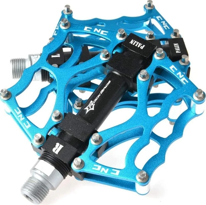 Rockbros JT201012 Flat Plattformpedale blau (JT201012-LBL)