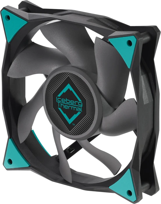 Iceberg Thermal IceGALE Xtra, Black, 120mm, 3er-Pack