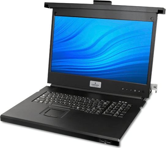 Vertiv LRA185KMM-205, 18.5" LCD KVM Konsole, DE