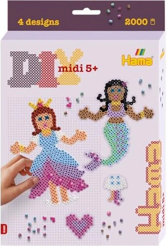 Hama midi Stiftplatten - Prinzessin