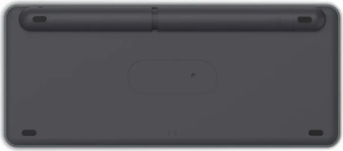 Hama WK-500 kompakte Multi-Device-Tastatur, dunkelgrau/schwarz, USB/Bluetooth, DE