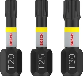 Bosch Professional PRO Impact Bitset, 3-tlg.