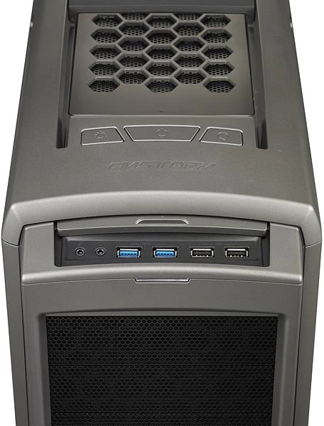 Cooler Master CM Storm Scout 2 Gunmetal, Acrylfenster