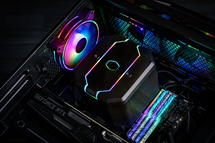 Cooler Master MasterFan MF120 Halo, LED-Steuerung, 120mm, 3er-Pack