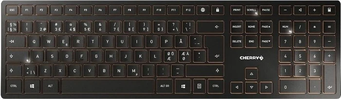 Cherry DW 9000 Slim schwarz/bronze, USB/Bluetooth, CZ/SK