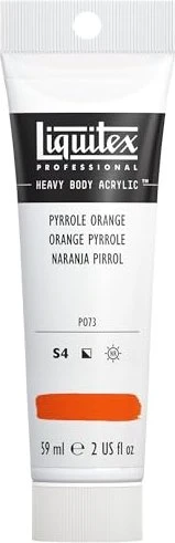 Liquitex Professional Heavy Body Acrylic pyrrole orange, 59ml