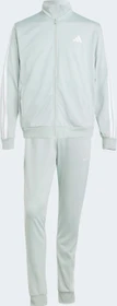 adidas Basic 3-Streifen Tricot Trainingsanzug wonder silver (Herren)