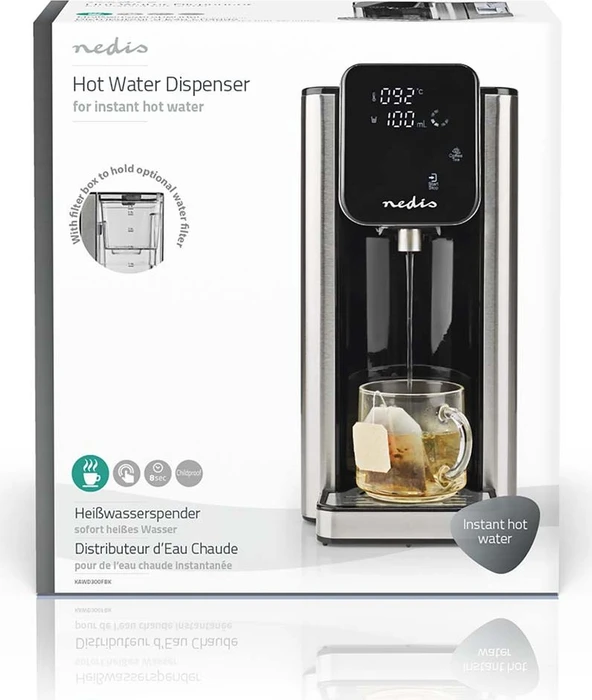 Nedis KAWD300FBK Heißwasserspender