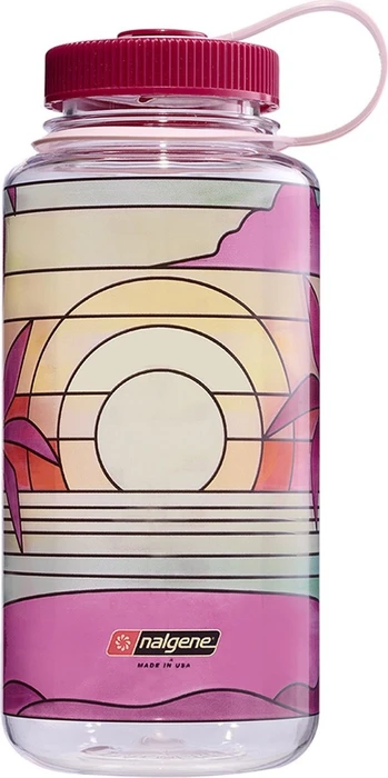 Nalgene Wide Mouth Sustain Trinkflasche 946ml sunset