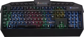 Verbatim SureFire KingPin RGB Gaming Keyboard, LEDs RGB, schwarz, USB, ND