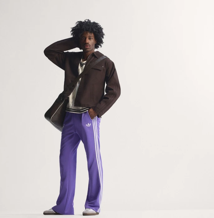 adidas Bob Marley Originals Trainingshose lang purple rush (Herren)