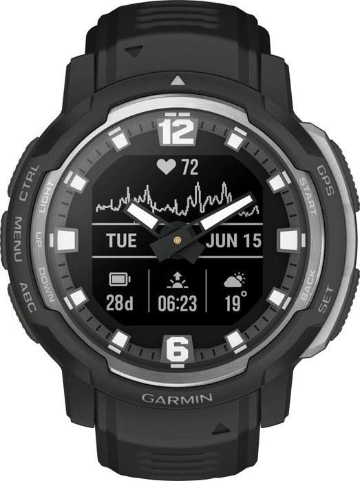Garmin Instinct Crossover schwarz