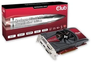 Club 3D Radeon HD 6850 Overclocked Edition, 1GB GDDR5, 2x DVI, HDMI, DP