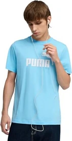 Puma Essentials 2 Colour No. 1 Logo T-Shirt kurzarm vibrant blue (Herren)