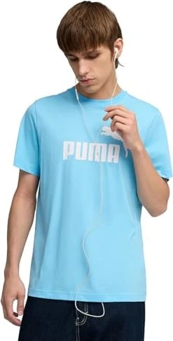 Puma Essentials 2 Colour No. 1 Logo T-Shirt kurzarm vibrant blue (Herren)