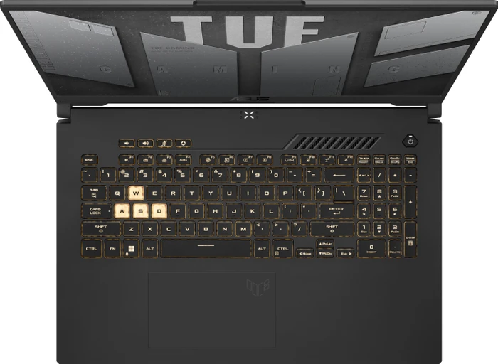 ASUS TUF Gaming F17 FX707ZR-HX002W, Mecha Gray, Core i7-12700H, 16GB RAM, 1TB SSD, GeForce RTX 3070, DE