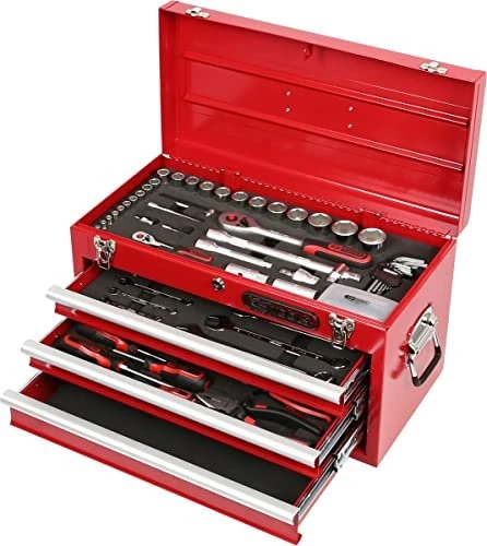 KS Tools Handwerkzeugset inkl. Koffer, 100-tlg.