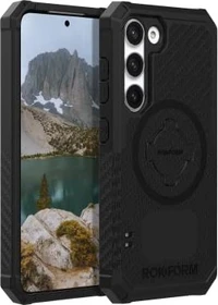 Rokform Magnetic Rugged Case für Samsung Galaxy S23 schwarz
