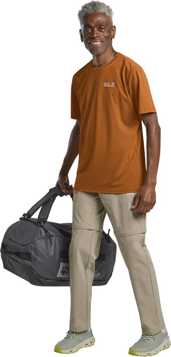 Jack Wolfskin Delgami Funktionsshirt kurzarm autumn leaves (Herren)