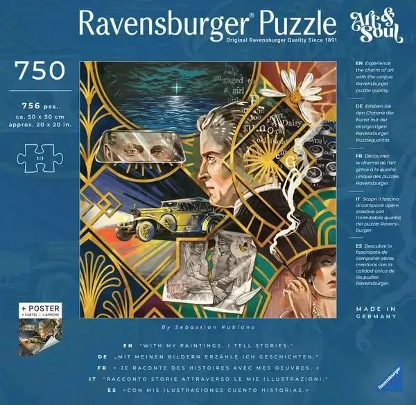 Ravensburger Puzzle Art & Soul The Great Gatsby
