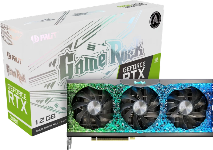 Palit GeForce RTX 3080 GameRock, 12GB GDDR6X, HDMI, 3x DP