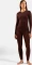 Odlo Natural Merino 200 Baselayer Funktionsshirt langarm fudge (Damen) Vorschaubild