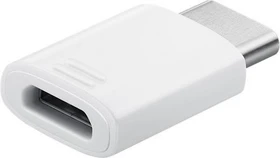 Samsung EE-GN930 Adapter USB-C 2.0 [Stecker]/USB 2.0 Micro-B [Buchse], weiß, 3er-Pack (EE-GN930KWEGWW)