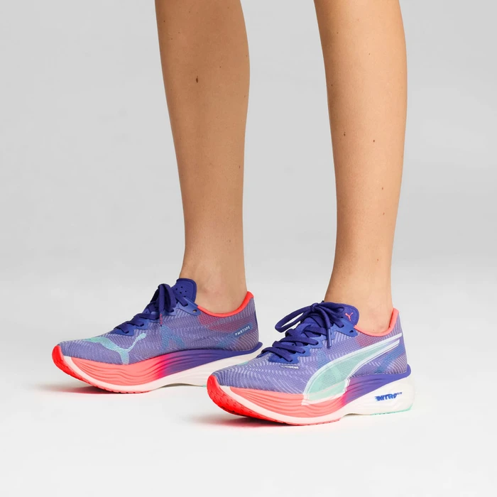 Puma Deviate Nitro Elite 3 lapis lazuli/sunset glow/electric peppermint (Damen)