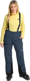 Jack Wolfskin Flowline Pro 2L Insulated Skihose lang midnight sky (Damen)