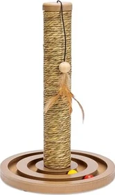 Karlie Kratzbaum Seegras mit Spielzeug, beige/braun