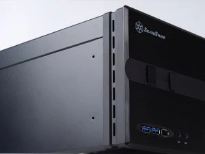 SilverStone Lascala LC10-E USB 2.0 schwarz