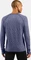 Odlo X-Alp Performance Wool 115 Laufshirt langarm skipper blue melange (Herren) Vorschaubild