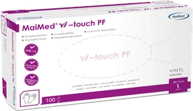 MaiMed MyClean Vi-Touch unsteril Einweghandschuhe L, 100 Stück