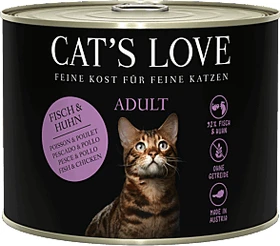 Cat's Love Mix Fisch und Huhn mit Lachsöl, 200g
