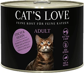 Cat's Love Mix Fisch und Huhn mit Lachsöl, 200g