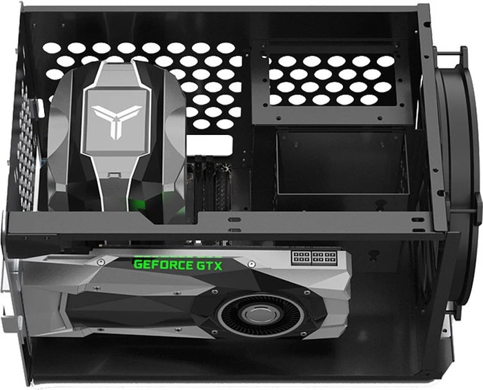Jonsbo V8, grau, Mini-ITX