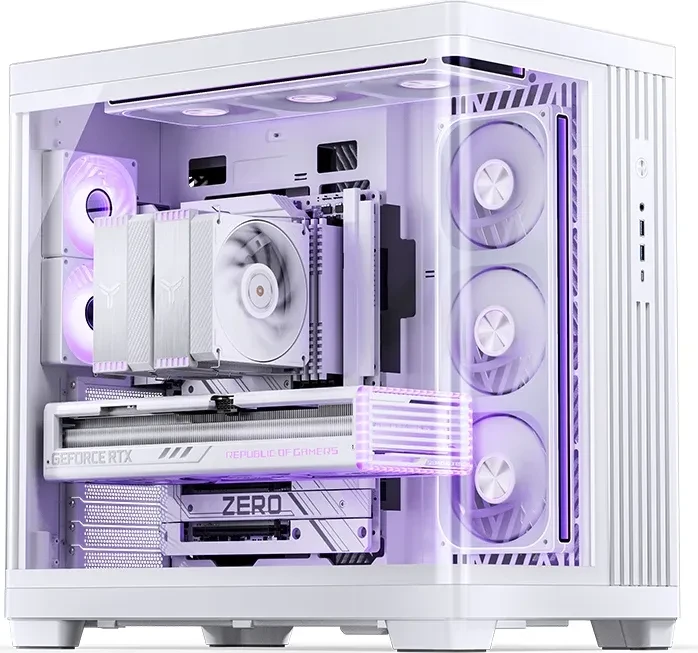 Jonsbo TK-4 White, Glasfenster