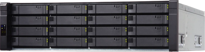 QNAP ES1640dc v2, 32GB RAM, 4x SFP+ 10Gb/s, 2x RJ-45 10GBase-T, 3HE
