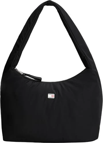 Tommy Hilfiger Urban Nylon Hobo Schultertasche schwarz