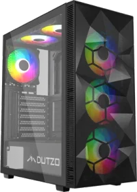 Dutzo C331 Black, Glasfenster (C331PWMARGB-B)