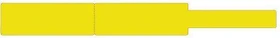 Niimbot Thermoetiketten, 74x12.5mm, gelb, 1er-Pack (65 Etiketten)