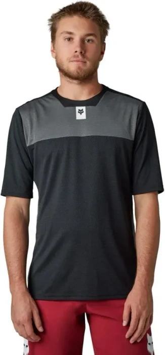 Fox Racing Defend Trikot kurzarm schwarz (Herren)