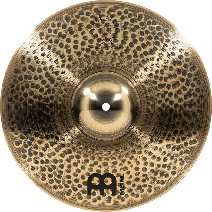 Meinl Pure Alloy Custom Medium Thin Hi-Hat 15"