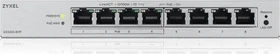 Zyxel GS1200 Desktop Gigabit Smart Switch, 8x RJ-45, 68W PoE+ (GS1200-8HPV3-EU0101F)